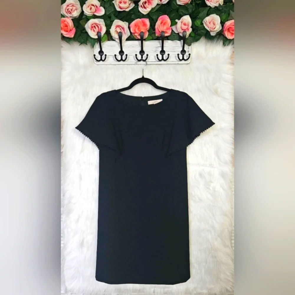 LOFT Rare Classic Swiss Detail Mini Dress (NWOT)